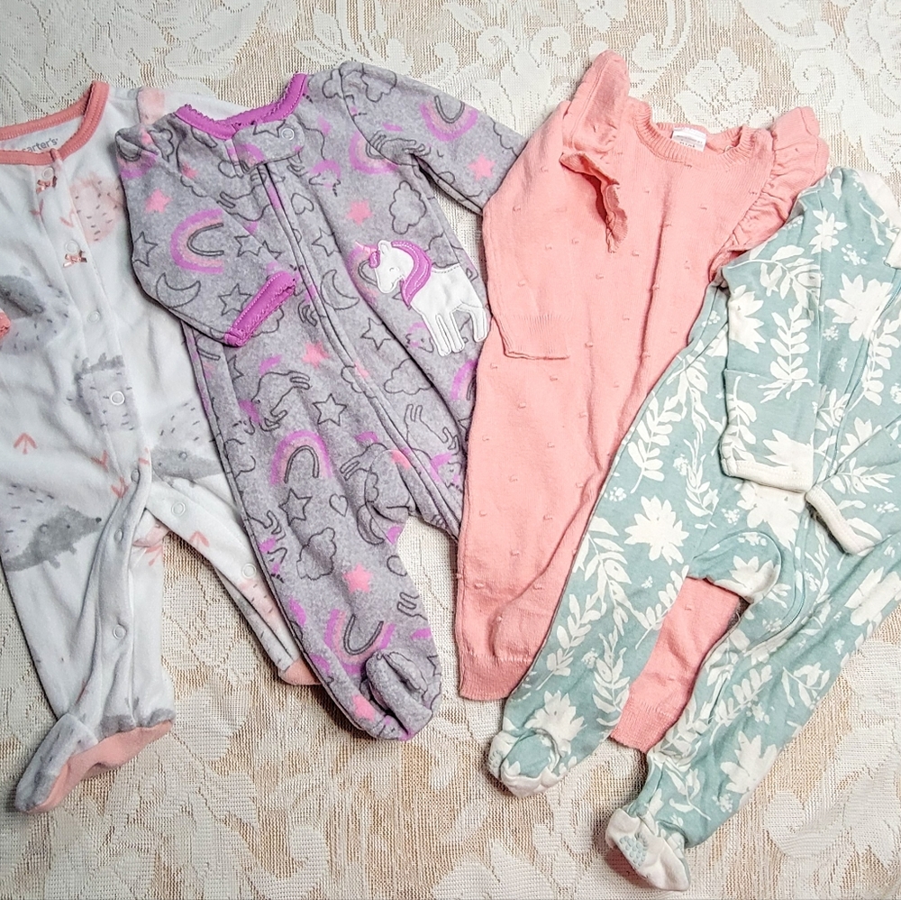 Newborn long bodysuit bundle